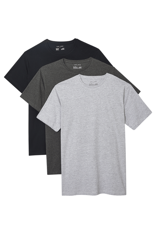 THREE PACK CREWNECK UNDERSHIRT