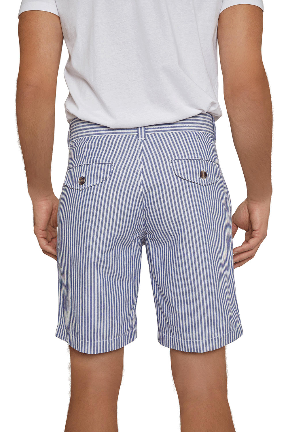 Cotton Linen Pleated Short