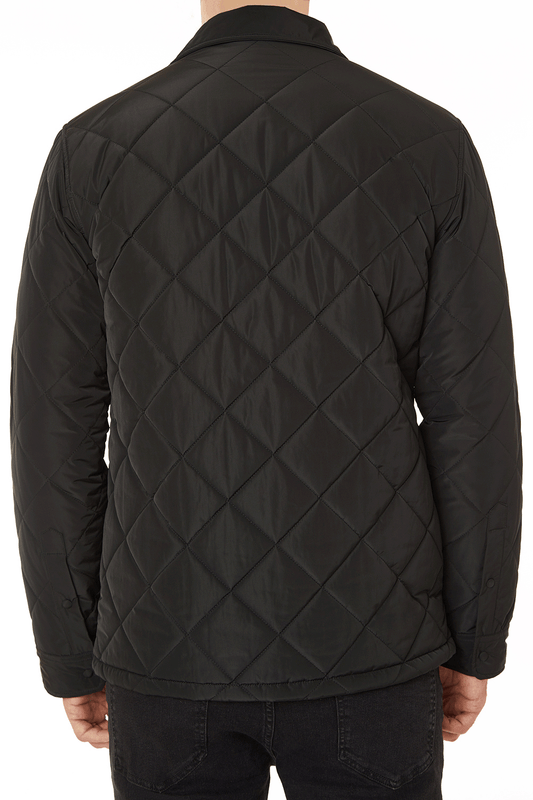 nylon quilted padded jacket