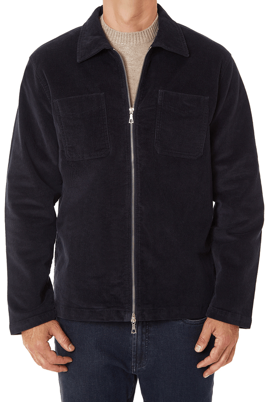 CORDUROY ZIP UP JACKET