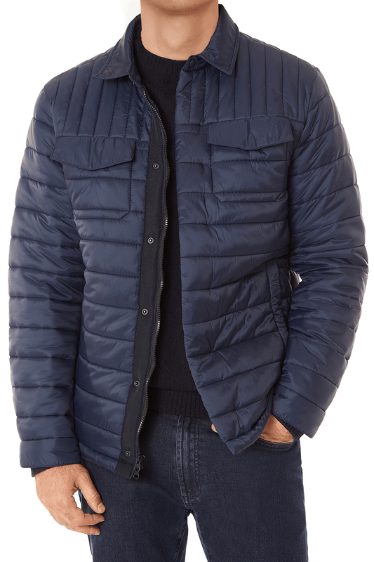 lightweight quilted puffer