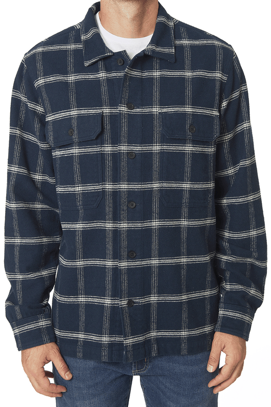 Heavy Flannel Shirt Jacket